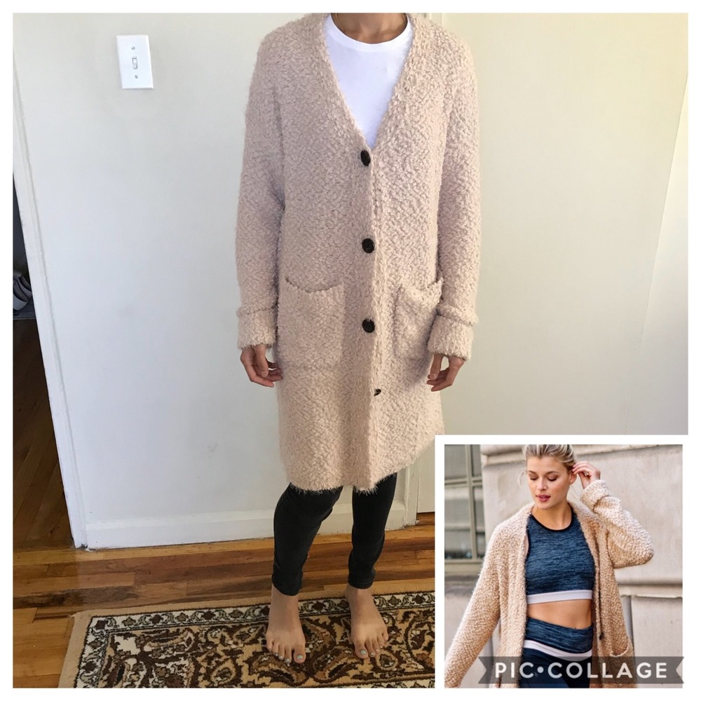 Bottom-Down Double Pocket Long Cardigan - Picture 2 of 6